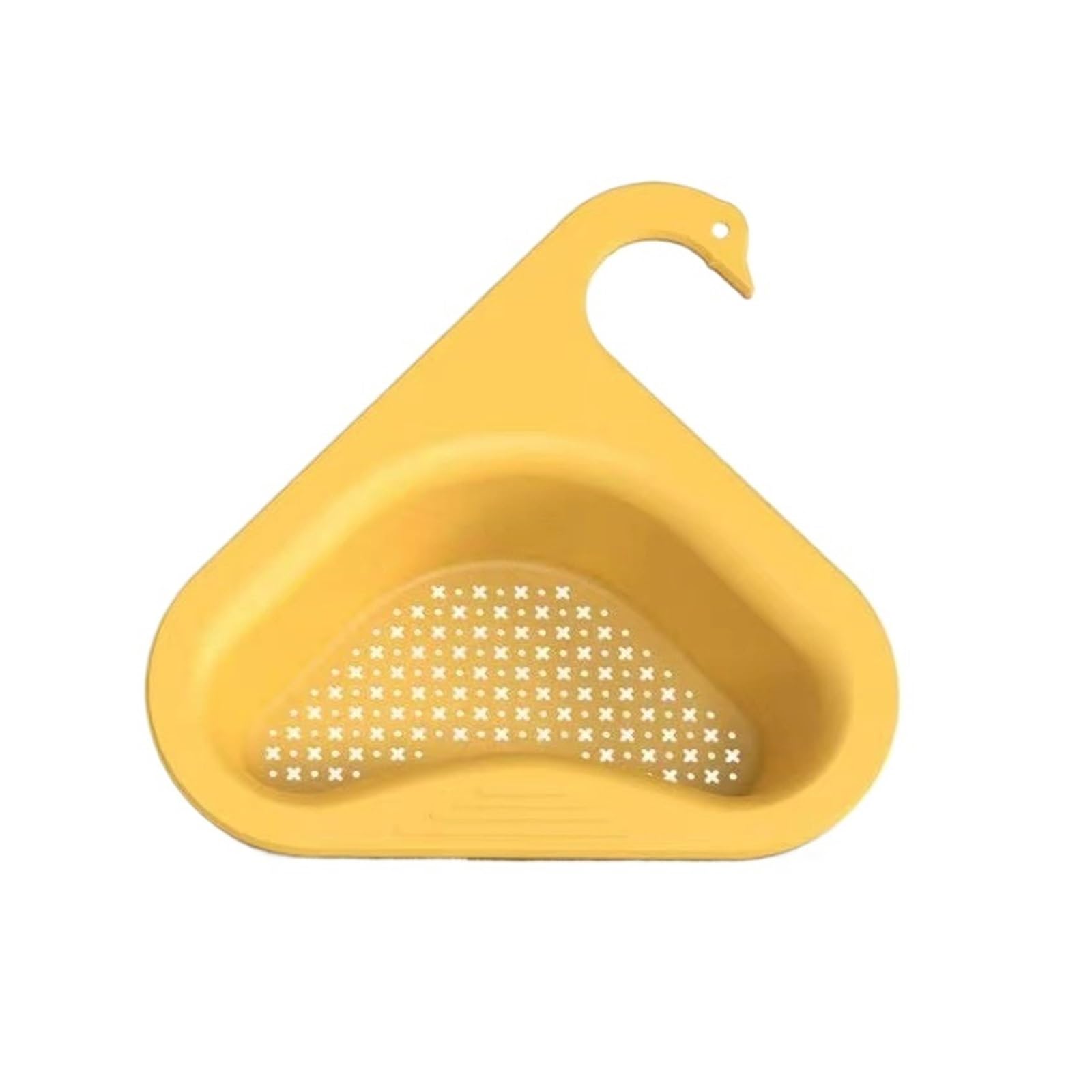 WZPTLKIBAD Swan Drain Basket, Fruit Vegetable Sink Shelf Strainer