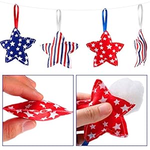   Patriotic-Star-Hanging-Ornaments-Independence-Day-Star-Ornaments-4th-of-July-Star-Decoration-Red-White-Blue-Hanging-Star-Decoration-for-Independence-Day-Veterans-Day-Home-Decoration-12-Pieces