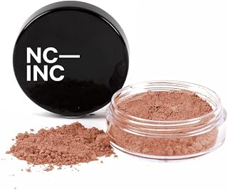 NCINC Mineral Powder Bronzer Matte Loose, Highly Pigmented, Long Lasting, Natural Makeup, Vegan, Cruelty-Free, 4g