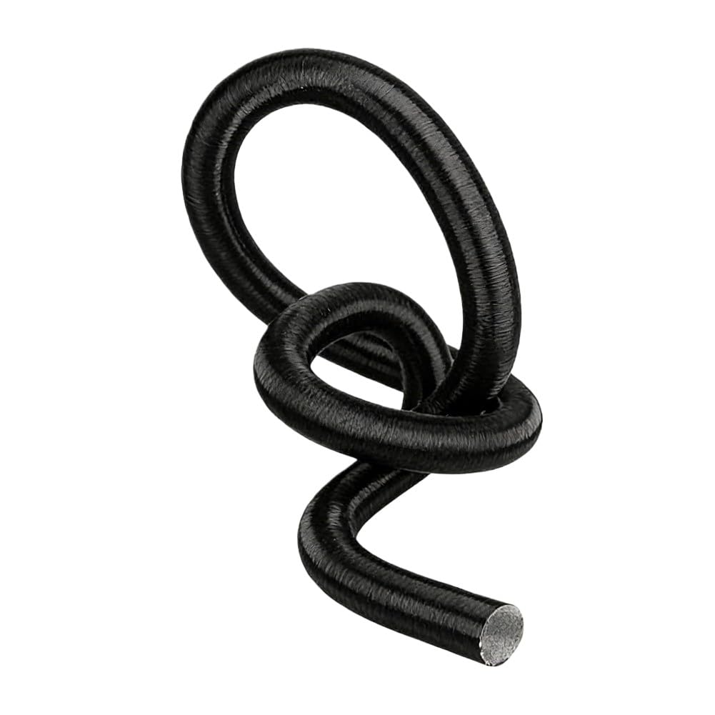 Flexibler Aluminium-Luftschlauch 60 mm x 500 cm für Dieselstandheizung, Schwarzes Heizungsrohr