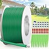 COZCLAM 175m Câble de délimitation +100 Piquets +20 Connecteurs de Câble +10 Bornes De Connexion pour Tondeuses Robot, Kit d'accessoires Câble de Recherche Universel, Compatible avec Gardena/Worx