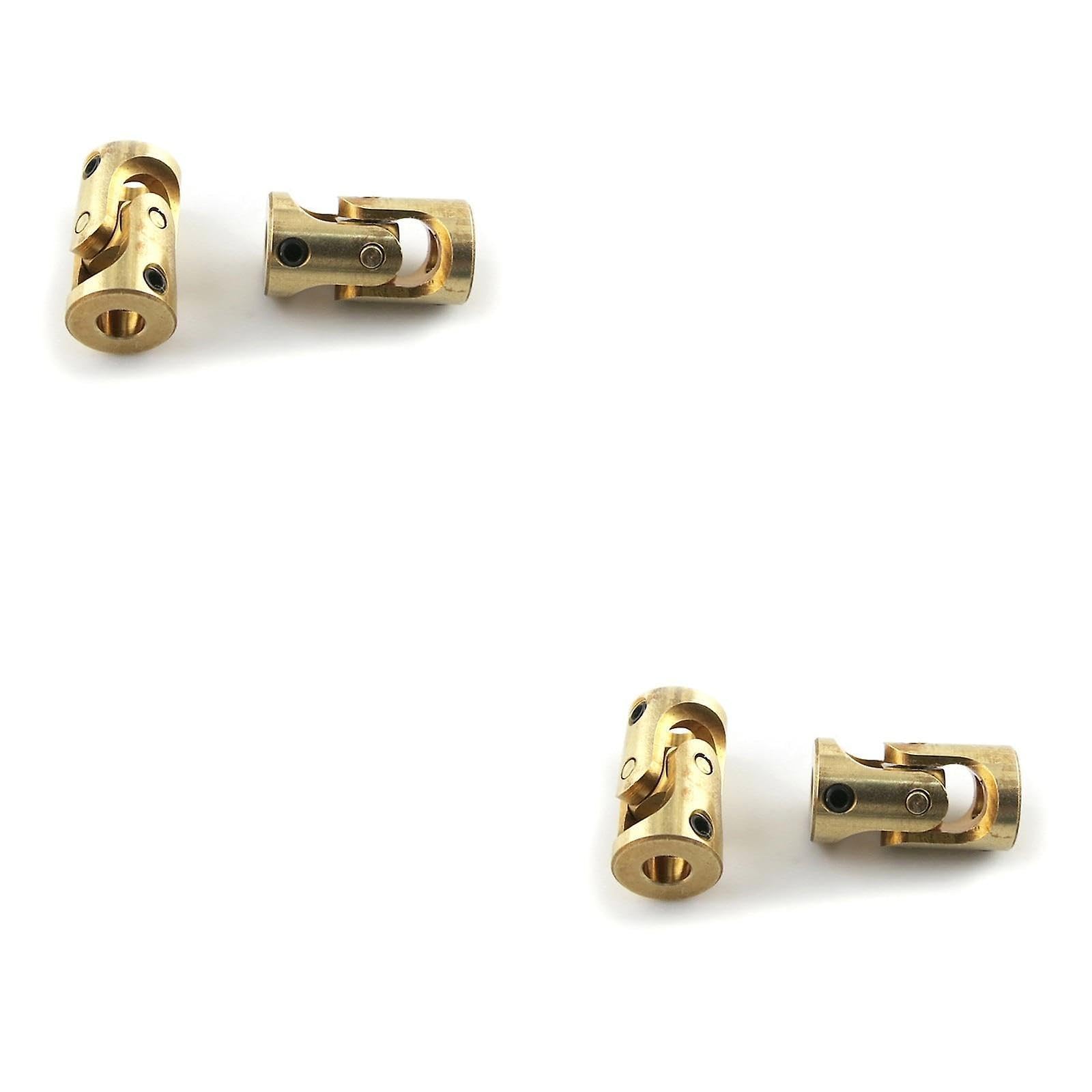(2 pc) Pro3D 3mmx3mm Mini Brass Universal Joint Coupling-image-3