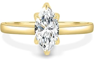 Exceptional Marquise Moissanite Ring for Women: Embrace Radiance