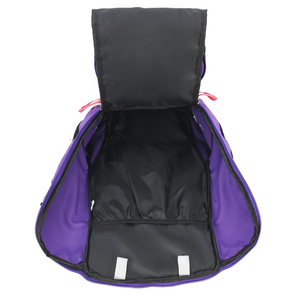 Bseash Zaino da trekking leggero e impermeabile da 40 l, con copertura antipioggia, per sport all'aria aperta, viaggi, campeggio, arrampicata, sci, Viola, 40L, Zaini Daypack