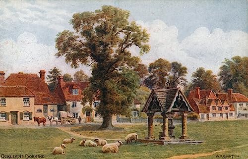 Peinture Poster Impression Tableaux Graffiti Ockley Dorking art mural de style moderne
