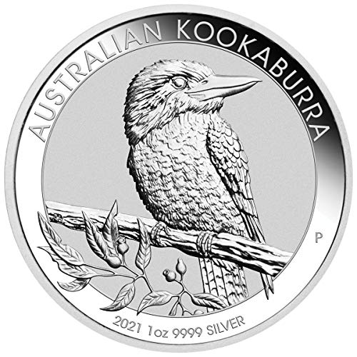 2021 AU Australian Kookaburra One Ounce Silver Coin Dollar Uncircualted Mint