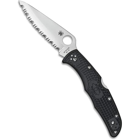 Endura 4 Lightweight Signature Knife- Premium Spyderco Police Model