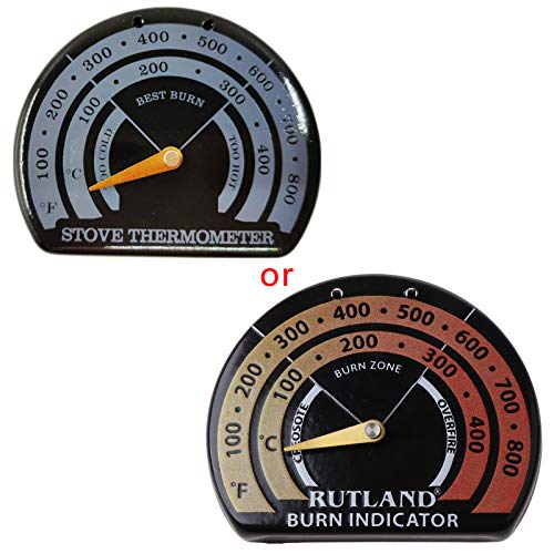 Rudiaoa Magnetic Wood Stove Fan with Probe