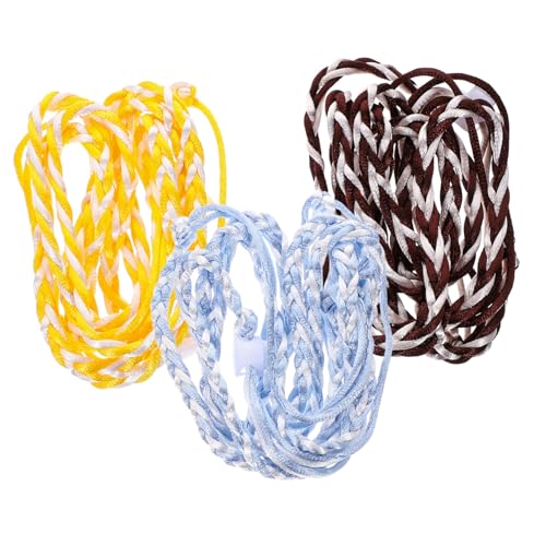 BESPORTBLE 4sets Hamster Harness Easy to Clean Fashionable and Durable Outdoor Rabbit Leash 3pcs*4