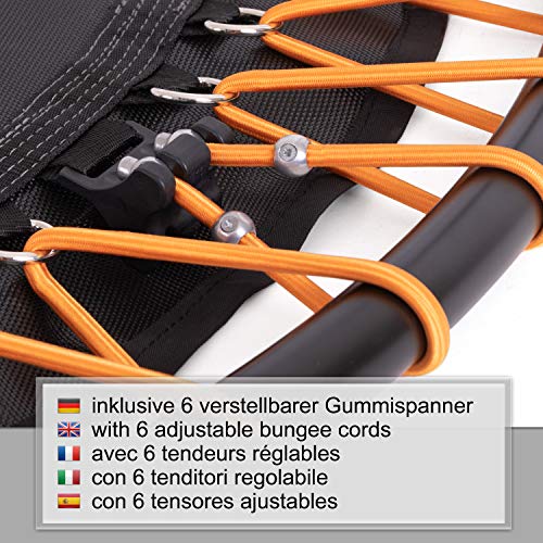 Ampel 24 Minitrampolin rund oder hexagonal, Fitness Trampolin mit Bungee-Seil-System,verstellbare Elastobänder für den… – Bild 4
