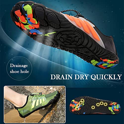 Morbuy Zomer Water Schoenen Mens Womens Duurzame Zool Lichtgewicht Aqua Schoenen Barefoot Sneldrogende Sport Yoga Schoenen 35-46 voor Outdoor Strand Zwemmen Surf Gym Wandelen Duiken - Afbeelding 6