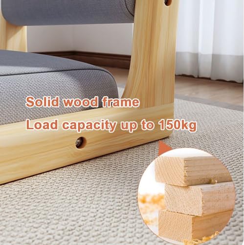 Tatami - Silla portátil sin patas para meditación y lectura, muebles decorativos para sala de estar y ventanal
