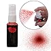 Produktbild Halloween Make-up Werkzeuge Flasche mit Kunstblut Gefälschte Blut ungiftig Plasma Pulver Gefälschte Blut Requisiten für Halloween Cosplay Zombie Vampir