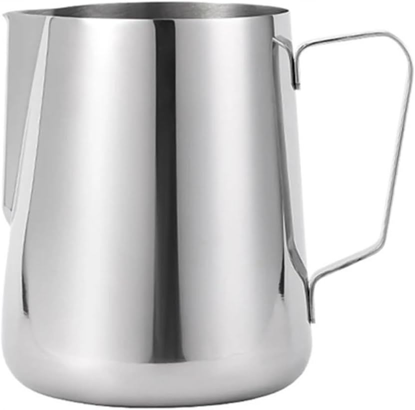 350ML/600ML/900ML Steaming Milk Frothing Pitcher Coffee Cappuccino Latte Barista Cup(900ML)