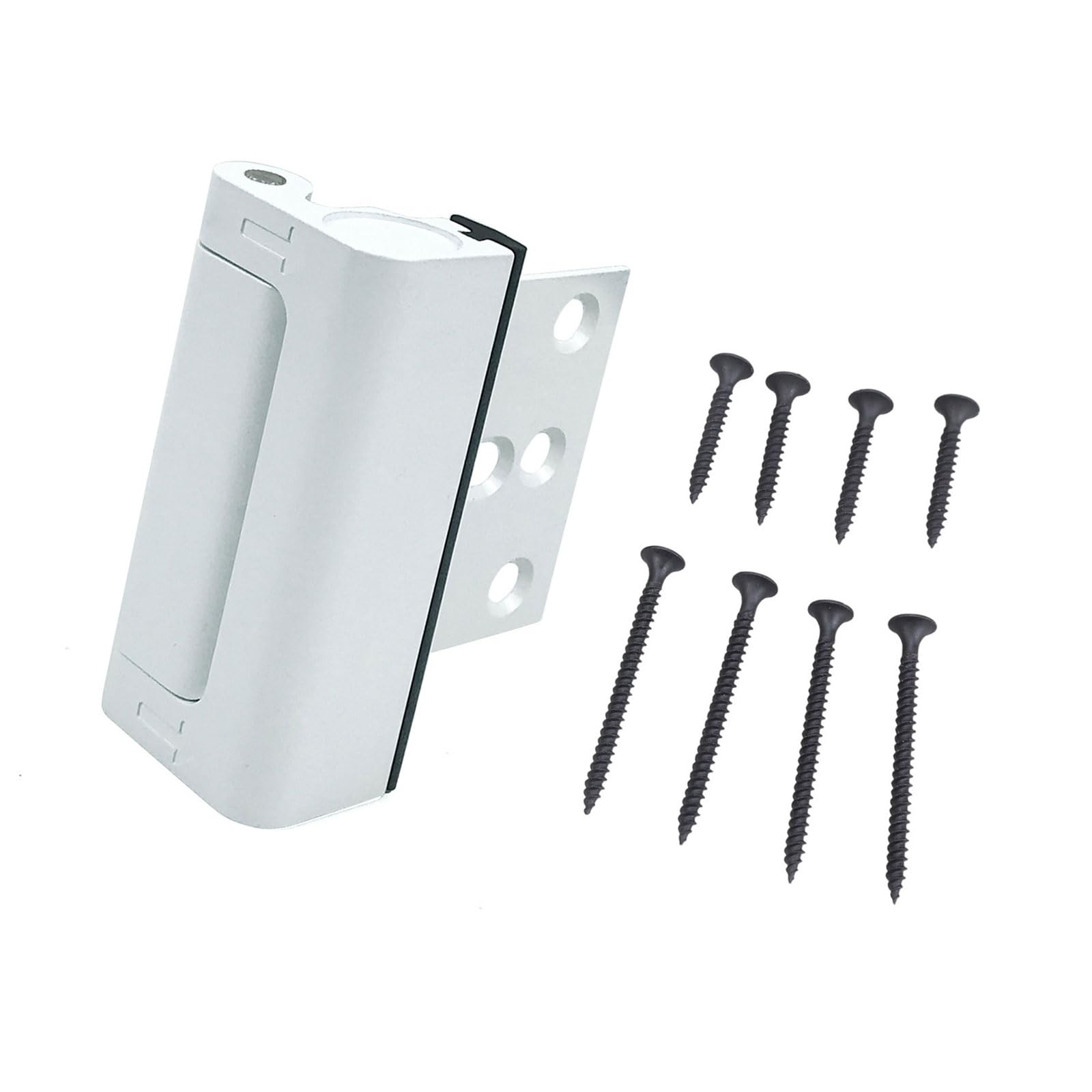 Aluminum Alloy Antitheft Door Home Security Door Metal Reinforcement Hardware for Inward Swing Doors Home Security for Inward Swing Doors