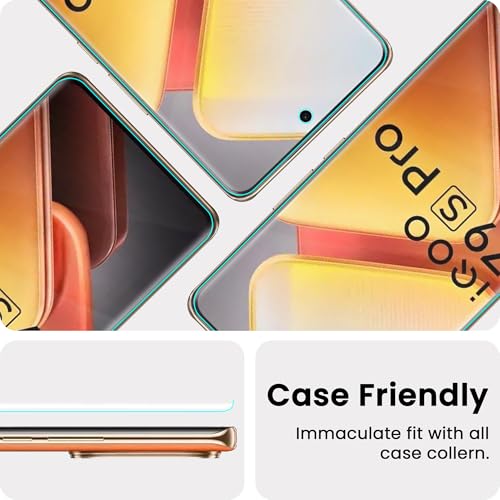 Image of ArmourPro Screen Protector for iQOO Z9s Pro & IQOO Z9s, Premium Ultra Thin TPU Front Membrane Guard, Bubble-Free, Edge to Edge Coverage, Fingerprint Friendly | Crystal Clear, 1 Pack