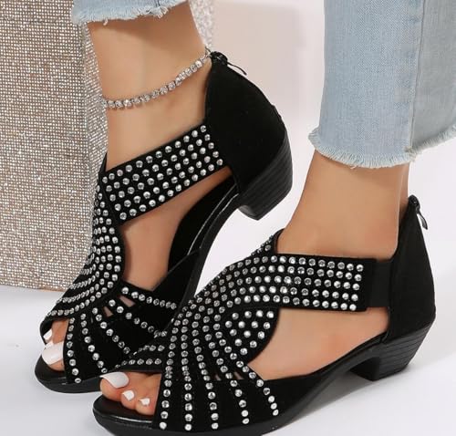 Orthopedic Sandals for Women, Low Heel Cut-Out, Comfortable Sports Slippers - Arch Support, Non-Slip Shoes4