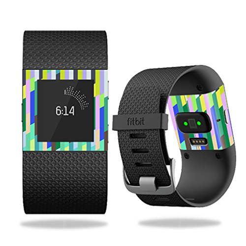 MightySkins Skin Compatible with Fitbit Surge Cover Skins Sticker Watch Fruit Stripes