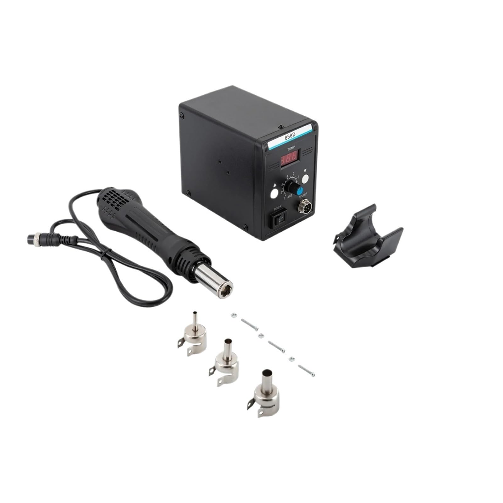 Stazione Di Saldatura SMD Ad Aria Calda Da 700 W Con Pistola Termica, Display A LED For Riparazioni Elettroniche Saldatore Efficiente