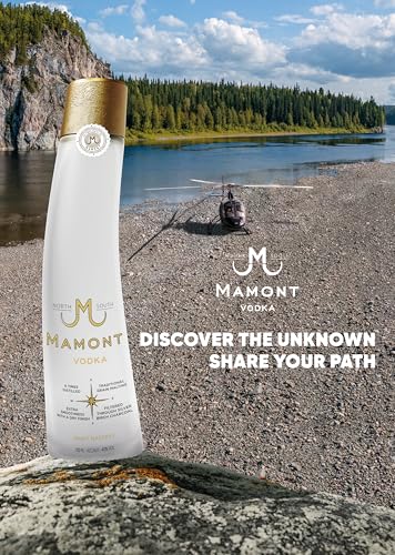 Mamont Vodka I Traditionell hergestellt in Sibirien I Gold-Gewinner Outstanding IWSC 2020 I Weicher Geschmack I 40% vol. I 700ml