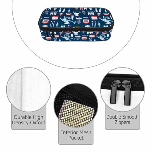 Image of Dental Tools Pencil Case Teeth Equipment Mouth Funny Pencil Bag Pen Markers Pouch Holder Organizer for Office School Students Boy Girl Women Men