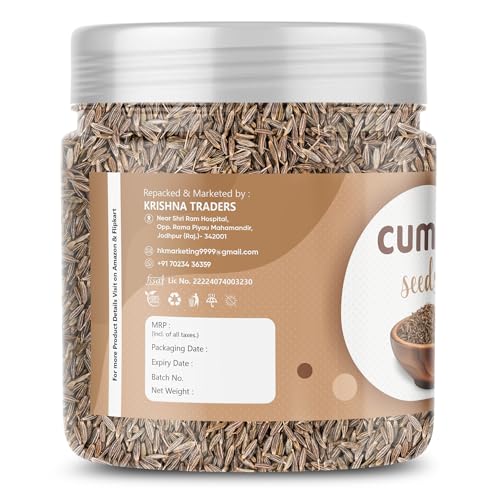 Image of Heaven Bites 100% Natural & Fresh Whole Cumin Seeds Jeera Whole 250 GM | Natural Spice No added Colours Sabut Jeera - Flavorful Spice for Cooking & Seasoning - Rich Aroma & Flavor