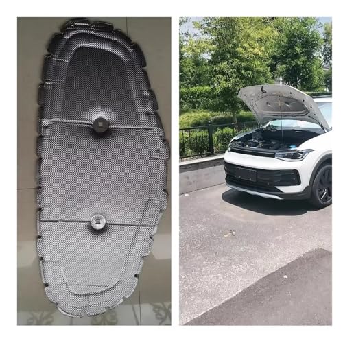 Coussin d'isolation capot VW Tharu XR 2024-2026 coton argent - 4