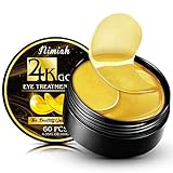 24k Gold Eye Masks Anti-Aging Under Eye Mask for Reducing Dark Cricles Wrinkles Fine Lines Under Eye Patches 30 Pairs