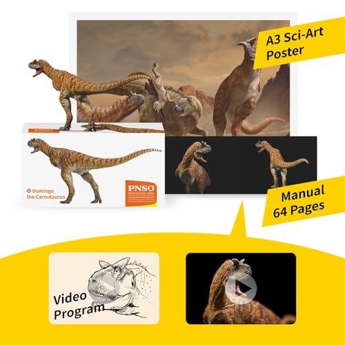 Image of PNSO Prehistoric Dinosaur Models: 36 Domingo the Carnotaurus