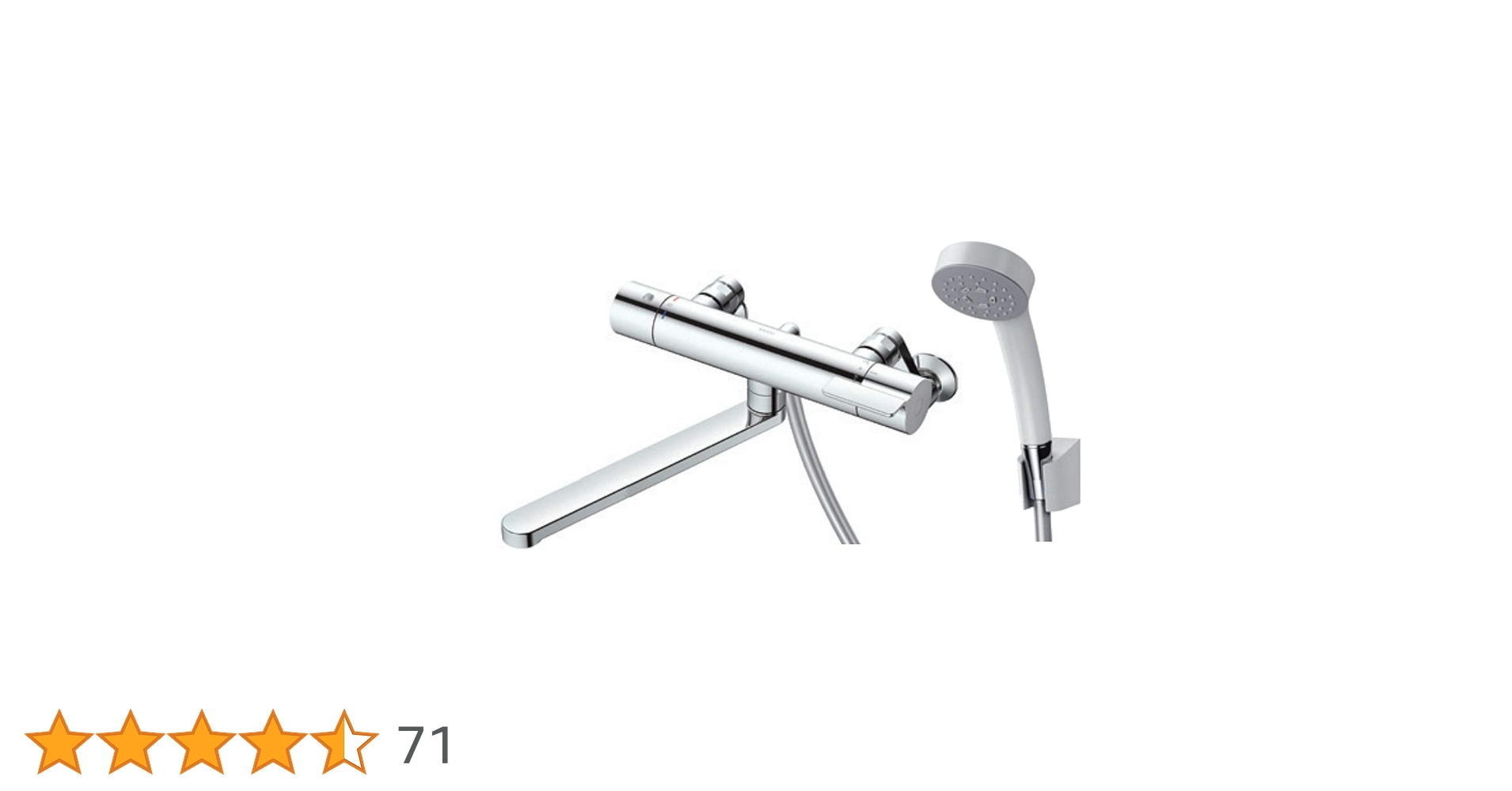 【美品】TOTO 浴室混合水栓 TBV03406J 楽天市場】壁付サーモスタット混合栓 サーモシャワー