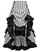 Women Steampunk Victorian Bustle Skirt Pirate Costume L Color-5