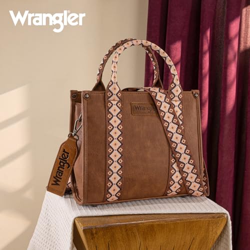 Image of Wrangler Purse for Women Medium Tote Bag Handbags Top-Handle | Purse