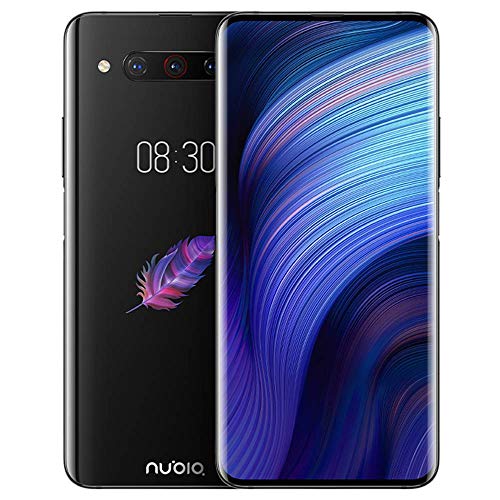 ZTE Nubia Z20 Dual-Screen 6.42" 128GB 6GB RAM (GSM Only, No CDMA) Factory Unlocked No Warranty - International Version (Black)