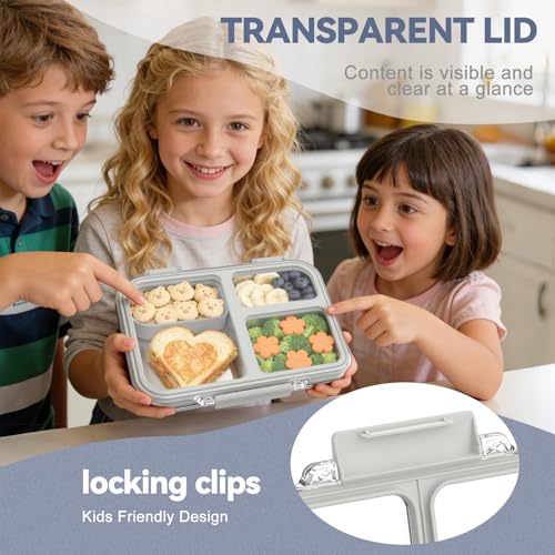 FAJSL Stainless Steel Bento Box for Kids