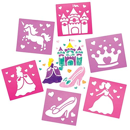 Creche Fenetre Baker Ross Pochoirs De Nativité En Plastique (pack De 6