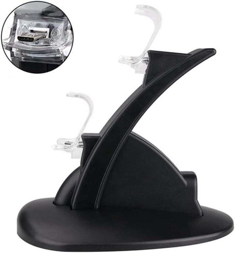 Dual USB Charging Dock Holder Stand Charger Station for PS4 Game Controller
