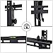 Tilt TV Wall Mount Bracket for 32-55 Inch Samsung Sony Vizio LG Sharp LED LCD OLED QLED Plasma Flat Curved Screen TVs, VESA 400x400mm 154lbs Capacity, Fits 16