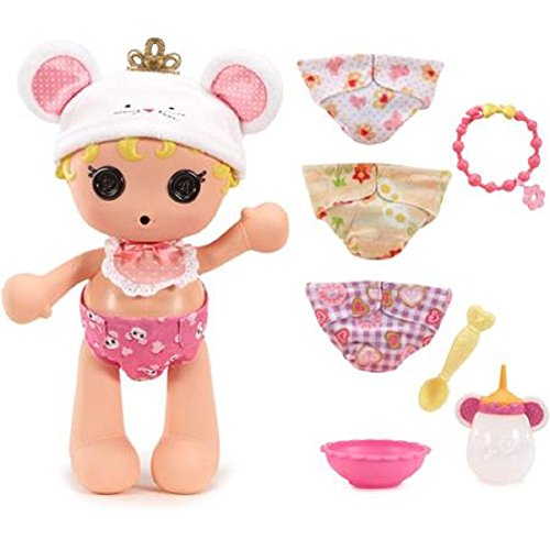 Lalaloopsy Babies Diaper Surprise Doll Set Cinder Slippers