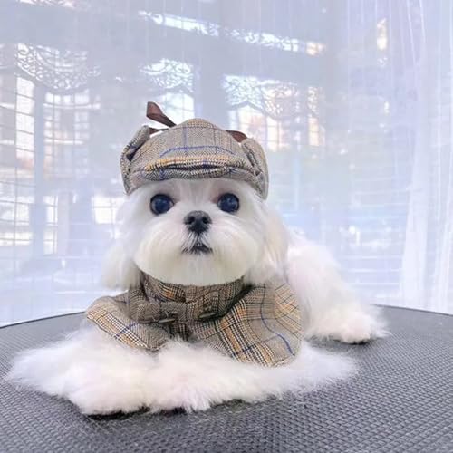 Disfraz de Detective para Perros Pequeños y Medianos miniatura 5