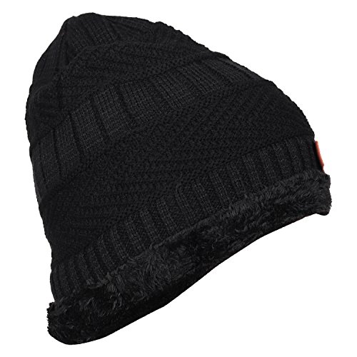 Image of iSWEVEN Fashionable Woolen Beanie Cap for Men- (4014, Free Size)