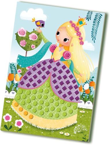 Ravensburger – Be Creative – Mosaïque Junior – Princesses – Création de Tableaux – Loisir créatif – Dès – 25533 - vue 3