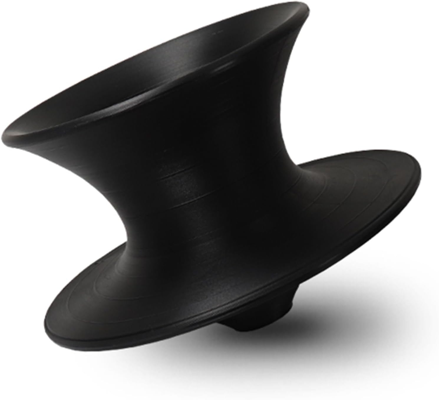 CMYUN Small Gyro Swivel Chair for Kids, 360° Rotate Freely Sensory Spinning Chair, Spinning Seat Stool for Sense Training/Enhance Balance, Indoor Outdoor (Color : Black)