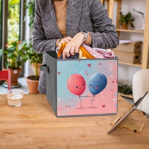 Bacs de rangement pliables pour vêtements et placard de maison - 8
