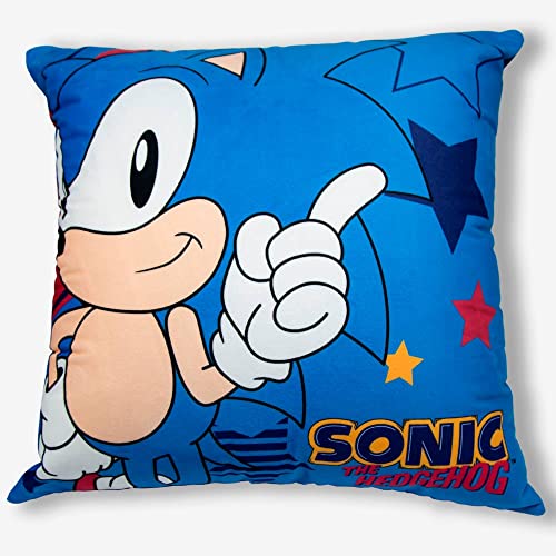 ALMOFADA FIBRA VELUDO 40X40CM SONIC SPEED