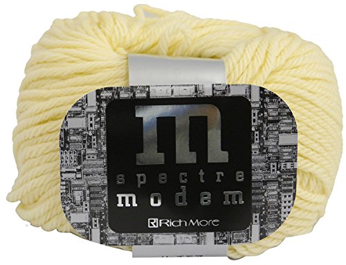 リッチモア スペクトルモデム 毛糸 極太 Col.4 イエロー 系 40g 約80m 5玉セット 2098