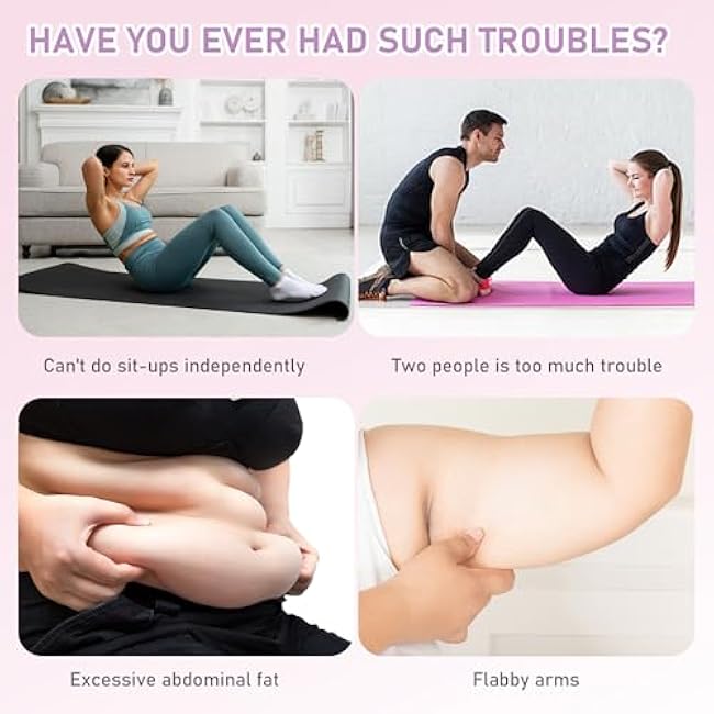 Fabric Resistance Band with Handles, 120LB Fitness Resistance Bands for Women, Beginner-Friendly Yoga Training Equipment, Full-Body Exercise Band for Chest, Glutes, Legs & Core Muscles