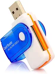 Leitor Gravador Cartão Memória, Pro Duo,sd, M2, Micro Sd