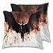 Lot de 2 taies d'oreiller pour enfant Motif Batman 55 x 55 cm