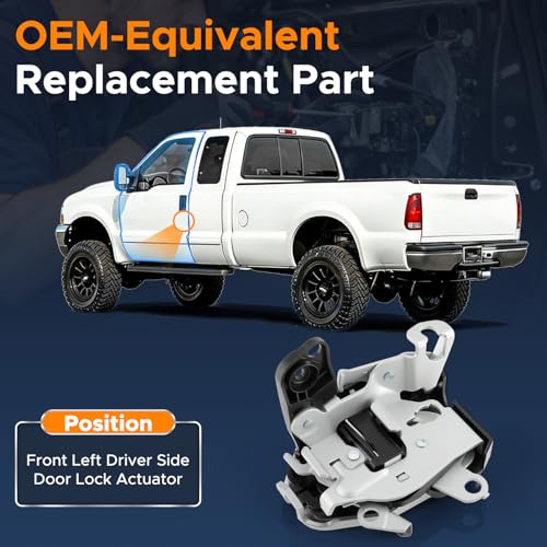 Image of Front Driver Side Door Lock Actuator Compatible with Ford F150 2005-2008