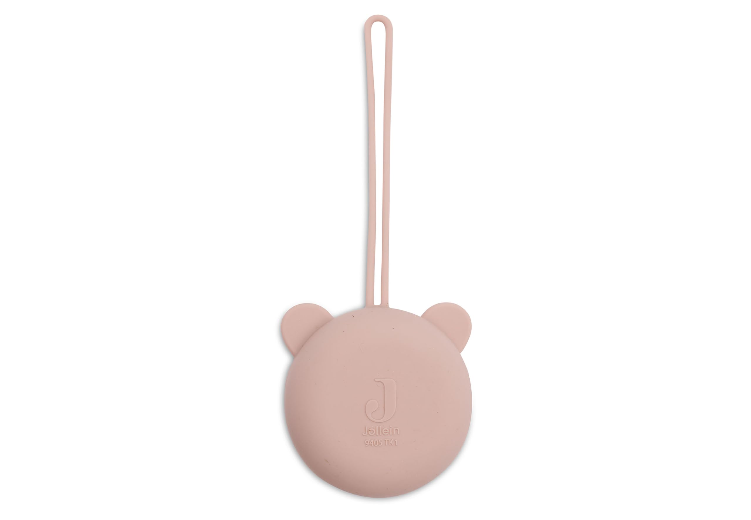 Jollein Boîte à tétine silicone Rose sauvage 7 cm rangement vieux rose